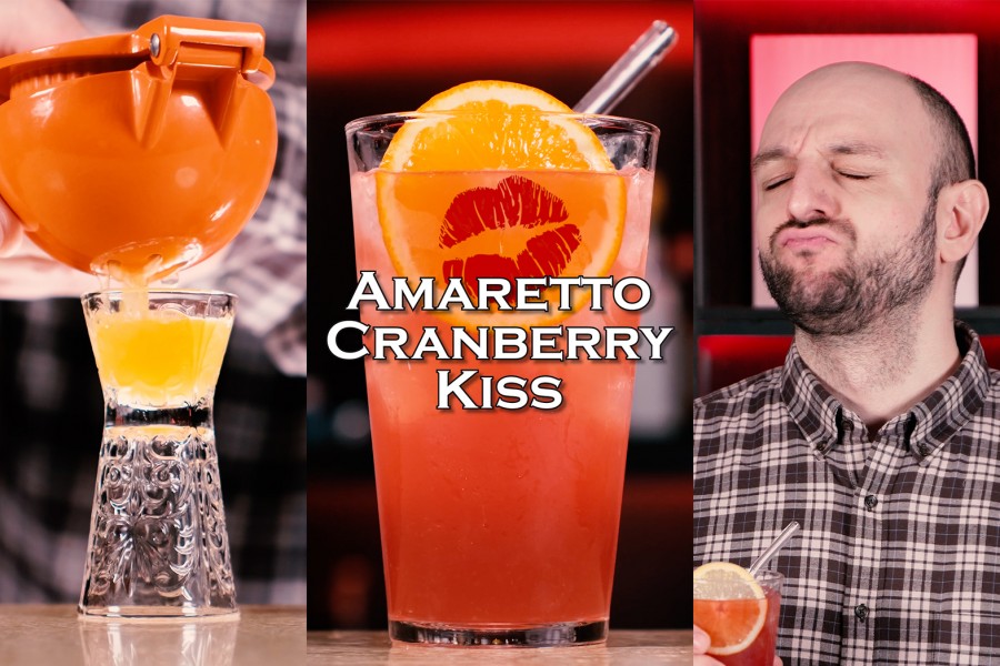 Amaretto Cranberry Kiss