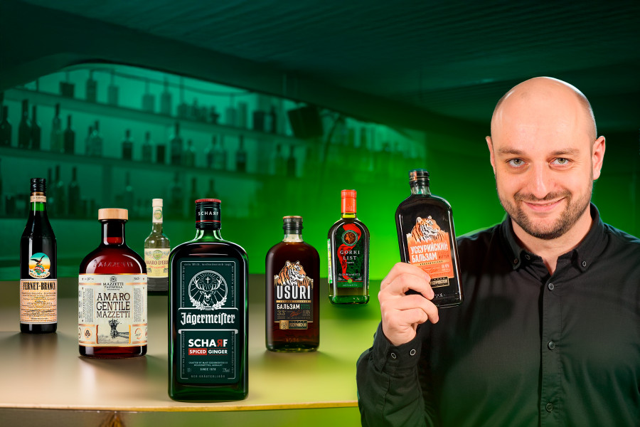 Jagermeister and other bitter liqueurs