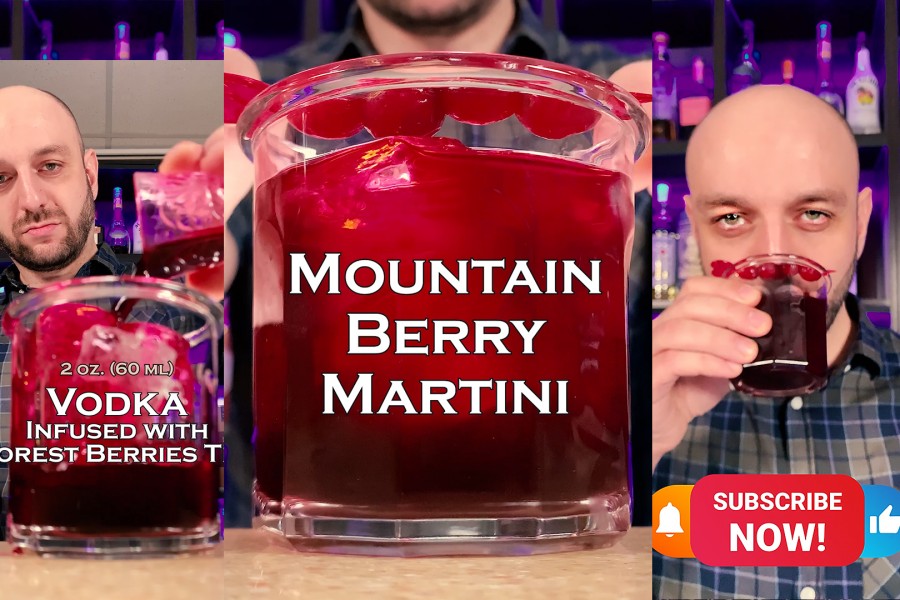 Mountain Berry Martini