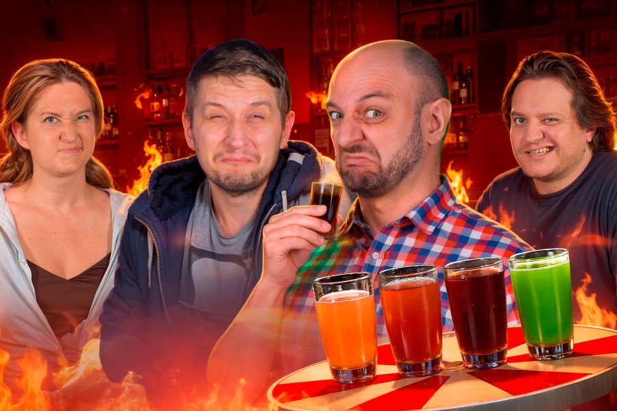 Pokerfaces and Hellish shots