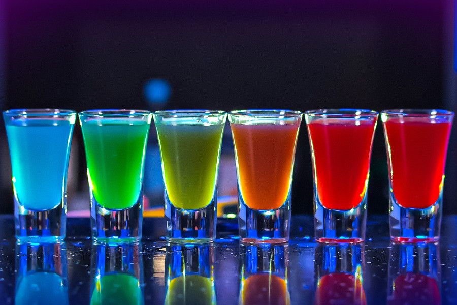 Rainbow shots