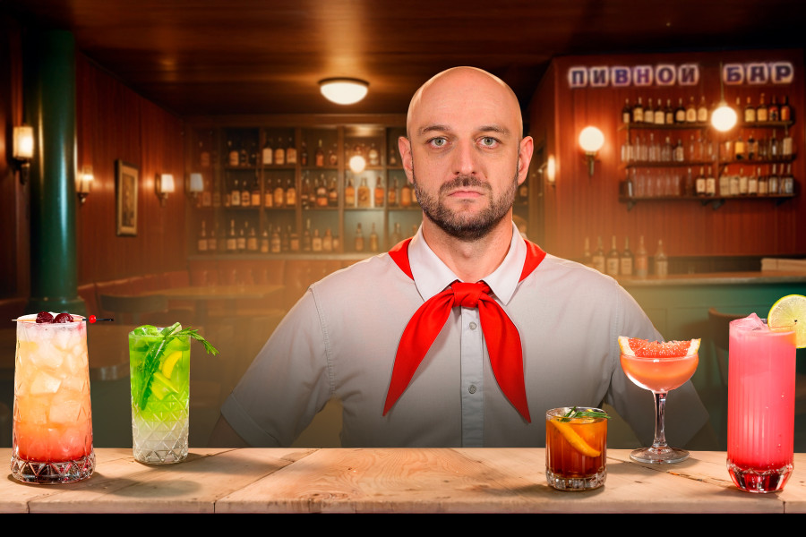Cocktails with Soviet Sodas