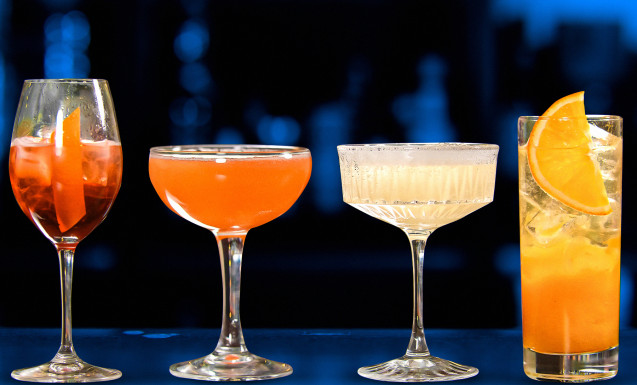 Sparkling wine cocktails