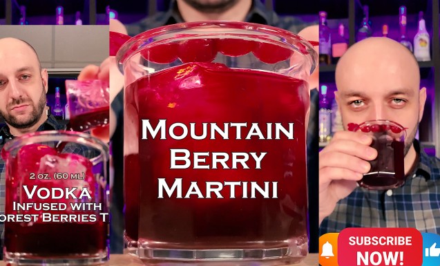Mountain Berry Martini