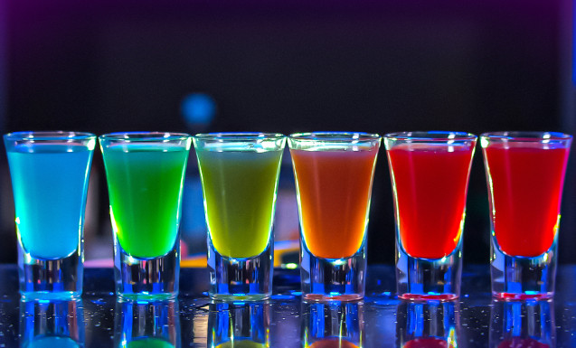 Rainbow shots