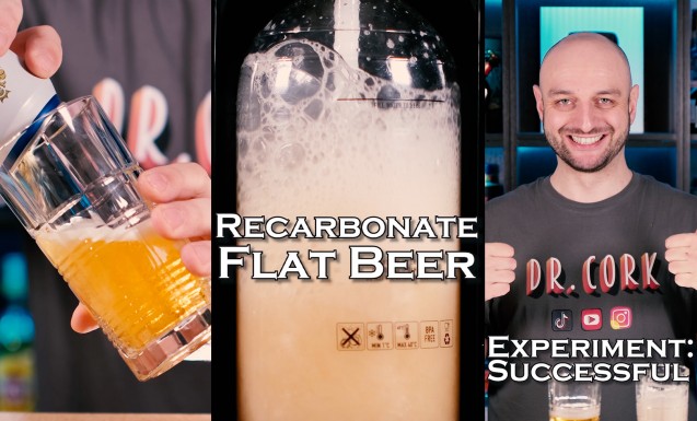 How to recarbonate flat beer